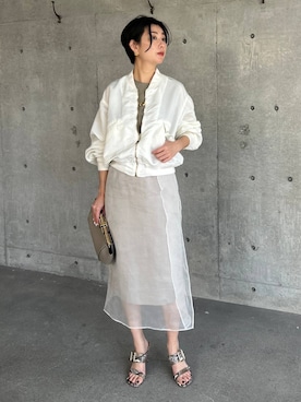 「Chaos（カオス）のアイテム」を使った、chaos_haseさん（レディース・169cm）の春コーディネート