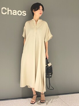 「Chaos（カオス）のアイテム（バッグ）」を使った、chaos_haseさん（レディース・169cm）の夏コーディネート