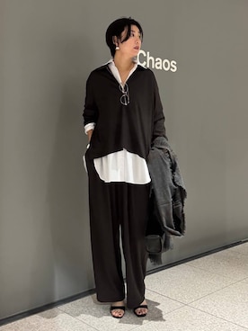 chaos_haseさん（レディース・169cm）の秋コーディネート