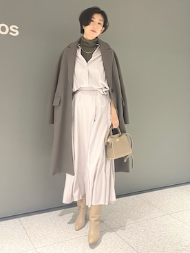 「Chaos」｜「アイテム（その他アウター）」を使った、chaos_haseさん（レディース・169cm）の冬コーディネート