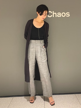 chaos_haseさん（レディース・169cm）の春コーディネート