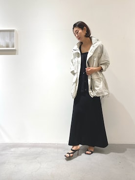 「アイテム（ブルゾン）」を使った、chaos_haseさん（レディース・169cm・30代）の冬コーディネート