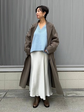 「Chaos（カオス）のアイテム（その他アウター）」を使った、chaos_haseさん（レディース・169cm）の秋コーディネート