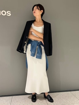 「Chaos（カオス）のアイテム（その他アウター）」を使った、chaos_haseさん（レディース・169cm）の夏コーディネート