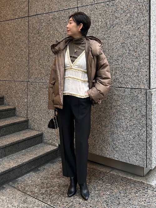 Chaos �ۂ̓�chaos_hase����̃j�b�g/�Z�[�^�[�uChaos(�J�I�X)/�y�V�F���ǉ��z18G�V���N���u�^�[�g���l�b�N�j�b�g�iChaos�b�J�I�X�j�v���g�����R�[�f�B�l�[�g