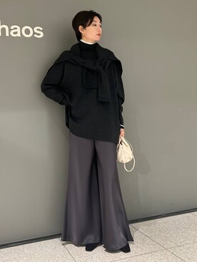 chaos_haseさん（レディース・169cm）の秋コーディネート