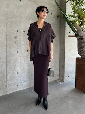 「Chaos（カオス）のアイテム」を使った、chaos_haseさん（レディース・169cm）の夏コーディネート