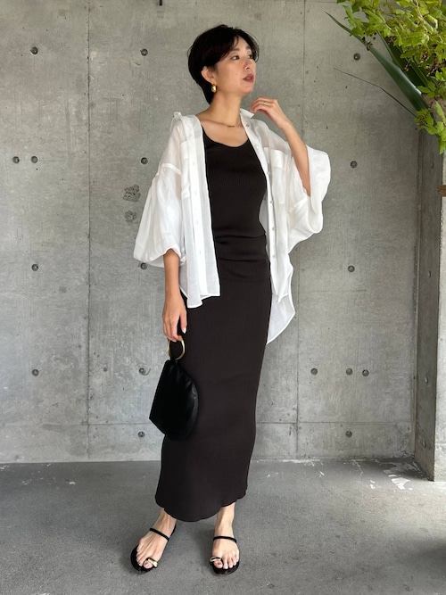 Chaos(カオス)/16Gインプレリブニットタンクトップ（タンクトップ