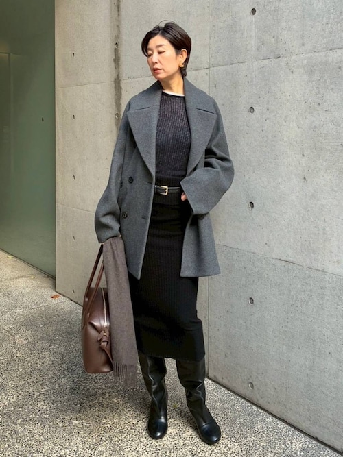 【MANUELA】Chaos別注ベルト 黒レザー Chaos(カオス)｜【MANUELA】レザーベルト/ブラック の通販｜ELLESHOP