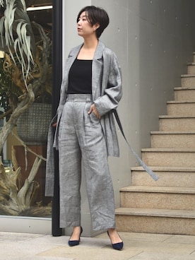 chaos_haseさん（レディース・169cm）の冬コーディネート