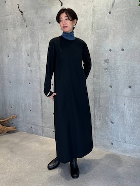 「Chaos（カオス）のアイテム（ワンピース/ドレス）」を使った、chaos_haseさん（レディース・169cm）の秋コーディネート