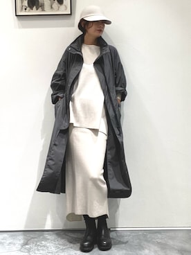 「Chaos（カオス）のアイテム（ナイロンジャケット）」を使った、chaos_haseさん（レディース・169cm）の秋コーディネート