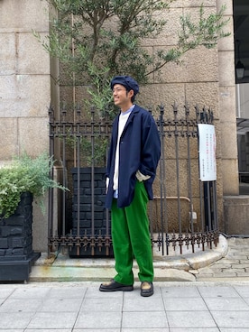 「HAVERSACK」｜OTSUKIさん（メンズ・178cm）の秋コーディネート