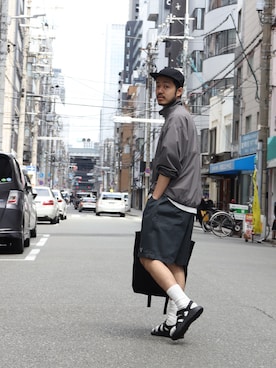 「Pertex」｜OTSUKIさん（メンズ・178cm）の春コーディネート