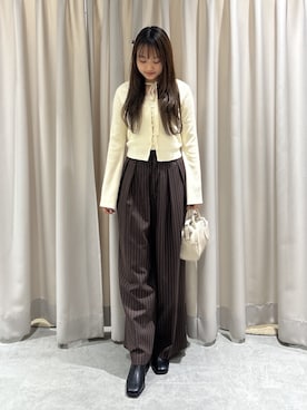 「FREE'S MART（フリーズマート）のアイテム」を使った、杏菜さん（レディース・160cm）の秋コーディネート