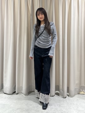 「FREE'S MART（フリーズマート）のアイテム」を使った、杏菜さん（レディース・160cm）の秋コーディネート