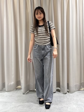 杏菜さん(レディース・160cm)の夏コーディネート