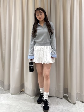 杏菜さん（レディース・160cm）の春コーディネート