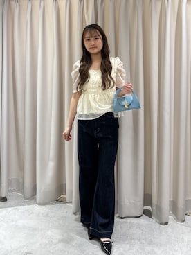 「FREE'S MART（フリーズマート）のアイテム」を使った、杏菜さん（レディース・160cm）の春コーディネート