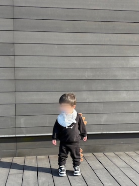 「西松屋（ニシマツヤ）のアイテム」を使った、r_king98さん（キッズ・80cm）の春コーディネート