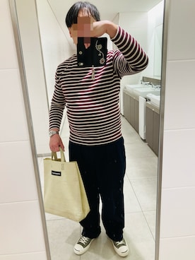 「CONVERSE ADDICT（コンバースアディクト）のアイテム」を使った、classicoairさん（メンズ・172cm）の春コーディネート