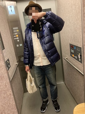 「SCYE BASICS（サイベーシックス）のアイテム」を使った、classicoairさん（メンズ・172cm）の冬コーディネート