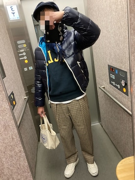 「アイテム（腕時計）」を使った、classicoairさん（メンズ・172cm）の冬コーディネート