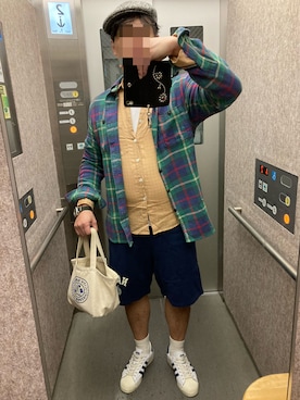 「Buzz Rickson's（バズリクソンズ）のアイテム（スウェットパンツ）」を使った、classicoairさん（メンズ・172cm）の秋コーディネート