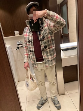 「A.P.C.（アーペーセー）のアイテム（スウェット）」を使った、classicoairさん（メンズ・172cm）の冬コーディネート