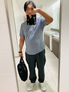 「Felisi（フェリージ）のアイテム」を使った、classicoairさん（メンズ・172cm）の夏コーディネート