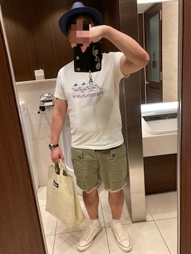 「FREITAG（フライターグ）のアイテム（トートバッグ）」を使った、classicoairさん（メンズ・172cm）の夏コーディネート