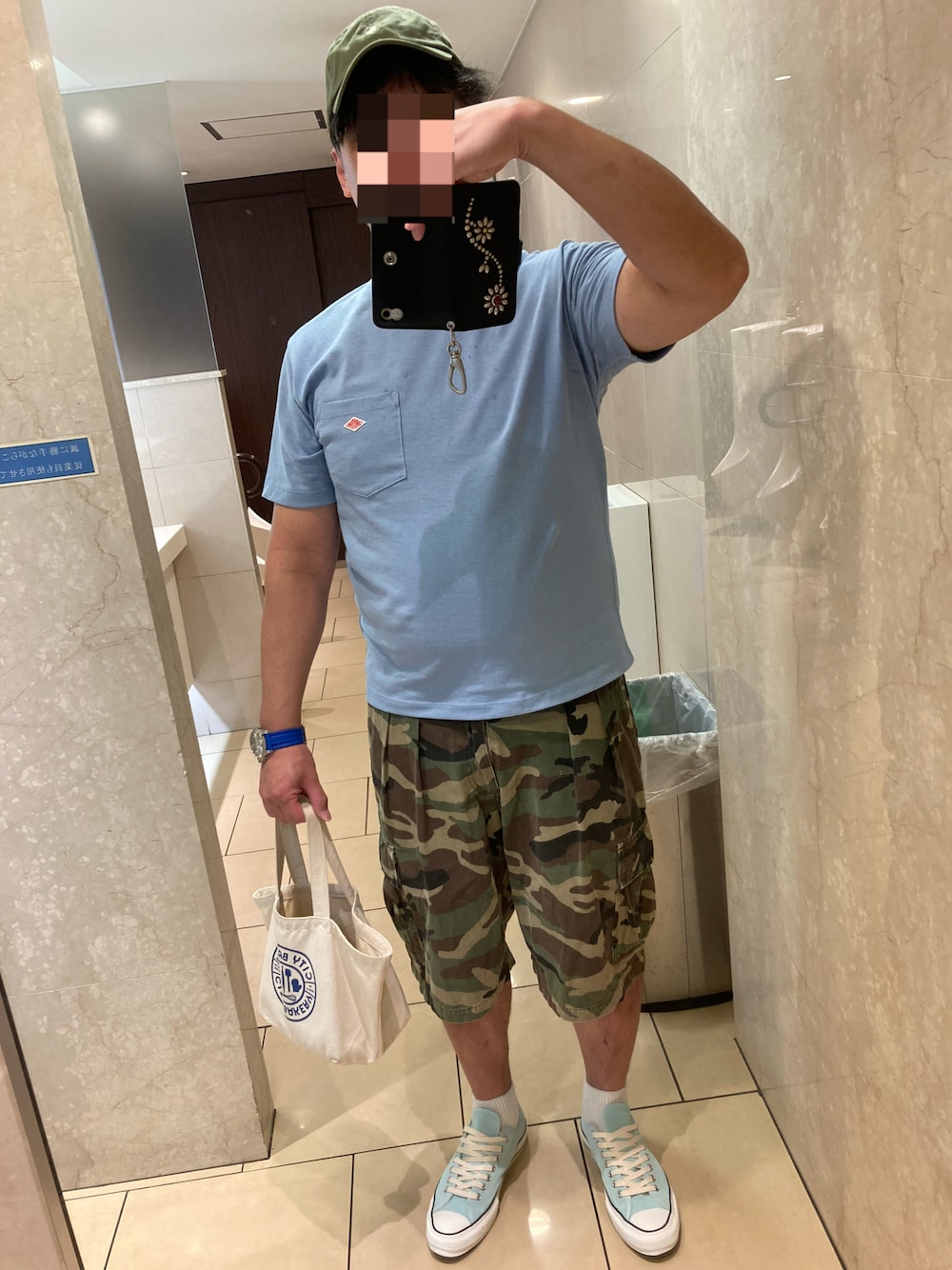 「HBNSのウッドランド CAMOショーツ（カーゴパンツ、その他）」を使った、classicoairさん（メンズ・172cm）の秋コーディネートの1枚目の写真