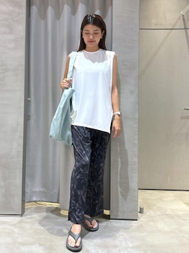 「フェスコーデ」｜「アイテム（その他トップス）」を使った、YUKIさん（レディース・166cm）の夏コーディネート