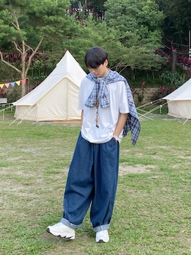 「oversize」｜yuanさん（メンズ・180cm）の秋コーディネート