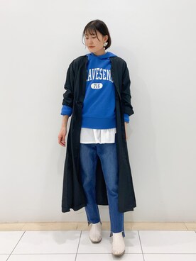 stripe22pyonさん（レディース・164cm）の冬コーディネート