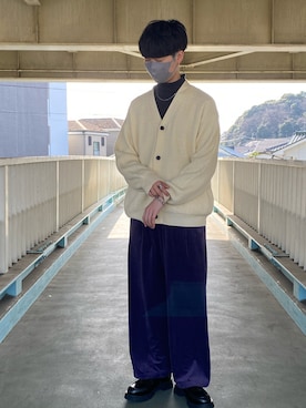 「TIMELY WARNING（タイムリーワーニング）のアイテム」を使った、しろーさん（メンズ・179cm）の春コーディネート
