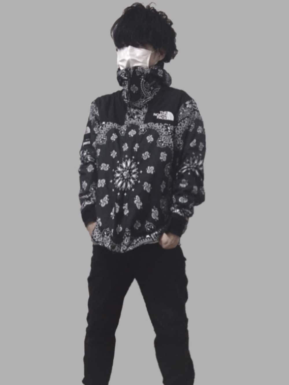 Supreme × TNF The North Face Bandana Mountain Jacket FW 14」の人気