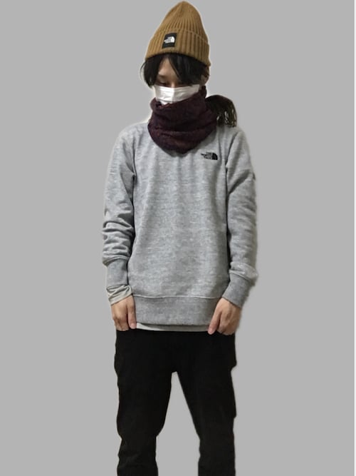 THE NORTH FACE スクエアロゴ NT61931 ノースフェイス THE NORTH FACE(ザノースフェイス) / NT61931/SQUARE LOGO CREW_