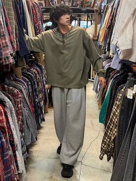 「BLANC..（ブラン）のアイテム」を使った、YUSEIさん（メンズ・178cm）の冬コーディネート