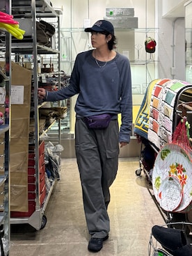 「MERRELL（メレル）のアイテム」を使った、YUSEIさん（メンズ・178cm）の秋コーディネート