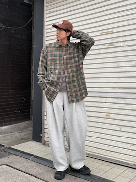 「GAP（ギャップ）のアイテム」を使った、YUSEIさん（メンズ・178cm）の秋コーディネート