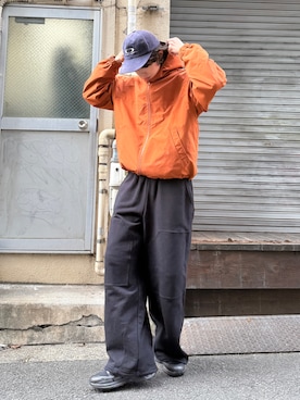 「アイテム（スニーカー）」を使った、YUSEIさん（メンズ・178cm）の冬コーディネート