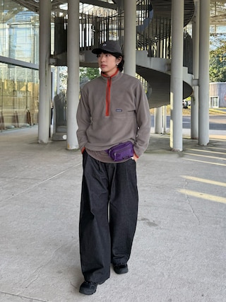 「MERRELL(メレル)のMERRELL MOAB 3 SYNTHETIC GTX(R) / メレル モアブ 3 シンセティック ゴアテックス(スニーカー)」を使った、YUSEIさん(メンズ・178cm)の秋コーディネート