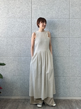 「CODE A（コードエー）のアイテム（ワンピース）」を使った、haruna (CODE A)さん（レディース・164cm）の春コーディネート