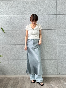 「CODE A（コードエー）のアイテム（ワンピース/ドレス）」を使った、haruna (CODE A)さん（レディース・164cm）の春コーディネート