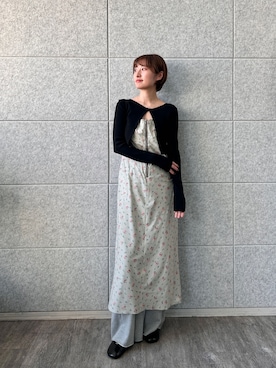 「CODE A（コードエー）のアイテム」を使った、haruna (CODE A)さん（レディース・164cm）の春コーディネート