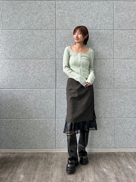 「CODE A（コードエー）のアイテム」を使った、haruna (CODE A)さん（レディース・164cm）の秋コーディネート