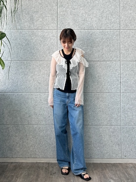 「CODE A（コードエー）のアイテム」を使った、haruna (CODE A)さん（レディース・164cm）の春コーディネート