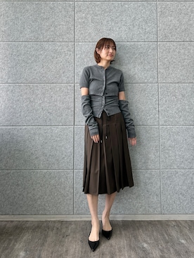 「CODE A（コードエー）のアイテム（スカート）」を使った、haruna (CODE A)さん（レディース・164cm）の秋コーディネート