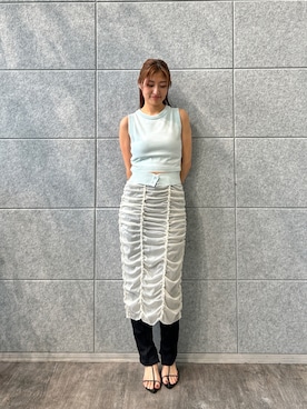 「CODE A（コードエー）のアイテム」を使った、haruna (CODE A)さん（骨格ウェーブ・レディース・164cm）の夏コーディネート